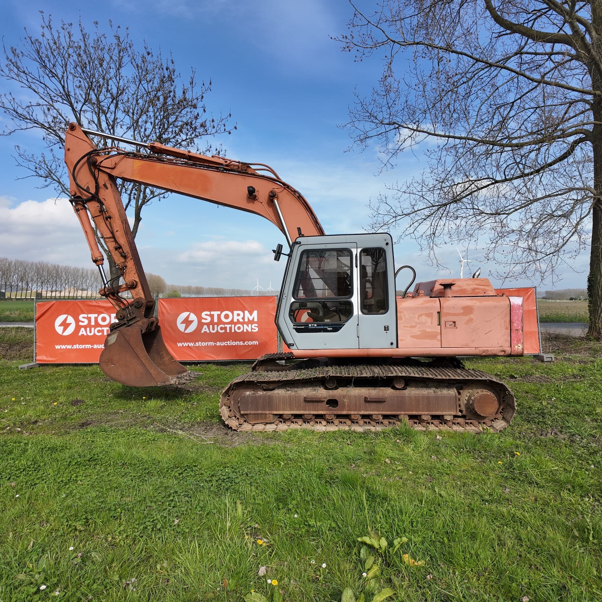 Fiat/hitachi 15 tons rupskraan