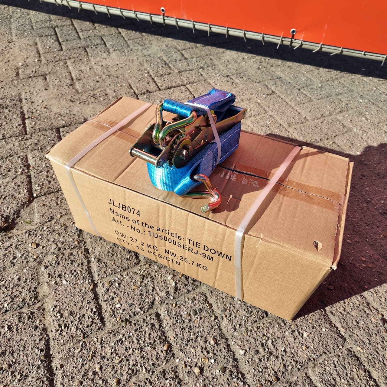 spanbanden 5T met ergo ratel